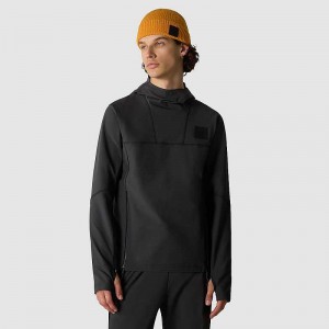 Bluza z Kapturem The North Face 2000s Zip Tech Męskie Szare | Polska-7860135