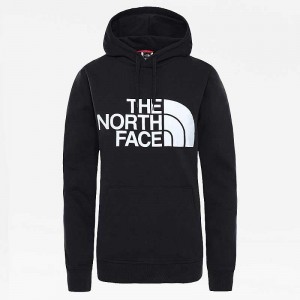 Bluza z Kapturem The North Face Standard Damskie Czarne | Polska-2950768