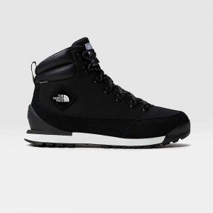 Buty Lifestyle The North Face Back-To-Berkeley IV Tekstylne Męskie Czarne Białe | Polska-5460912