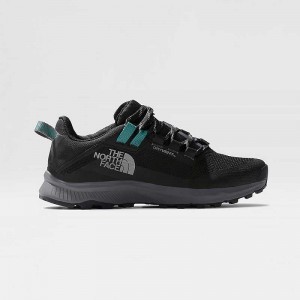 Buty Trekkingowe The North Face Cragstone Nieprzemakalne Damskie Czarne Szare | Polska-6735824