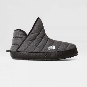 Buty Zimowe The North Face ThermoBall™ Traction Damskie Szare Czarne | Polska-2908317