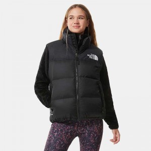 Kamizelka The North Face 1996 Retro Nuptse Damskie Czarne | Polska-6389102