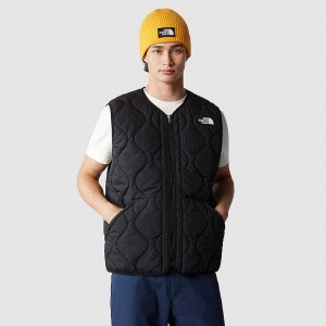 Kamizelka The North Face Ampato Męskie Czarne | Polska-4965823