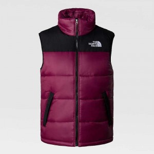 Kamizelka The North Face Himalayan Męskie Fuksja Czarne | Polska-6843097