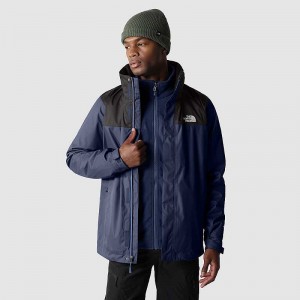 Kurtka 3 W 1 The North Face Evolve II Triclimate® Męskie Niebieskie Czarne | Polska-6251973