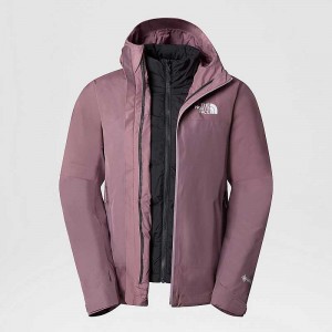 Kurtka 3 W 1 The North Face Mountain Light TriclimateGORE-TEX® Damskie Szare | Polska-1075623