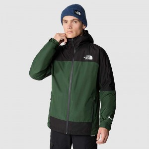 Kurtka 3 W 1 The North Face Mountain Light Triclimate GORE-TEX® Męskie Jasny Zielone Czarne | Polska-4501398