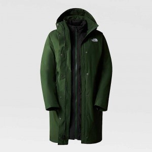 Kurtka 3 W 1 The North Face Suzanne Triclimate Parka Damskie Jasny Zielone | Polska-1358609