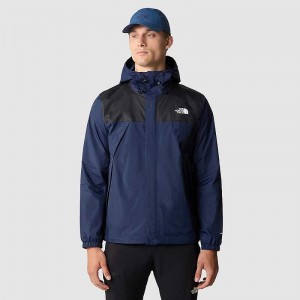 Kurtka Softshell The North Face Antora Męskie Granatowe Czarne | Polska-0419658