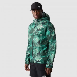 Kurtka Softshell The North Face Higher Męskie Turkusowe Camo | Polska-5407826