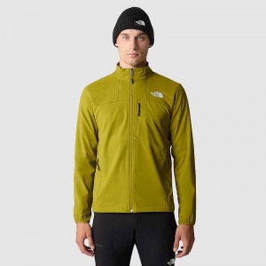 Kurtka Softshell The North Face Nimble Męskie Ciemny Zielone | Polska-7698135