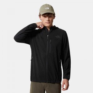 Kurtka Softshell The North Face Nimble Męskie Czarne | Polska-8145602