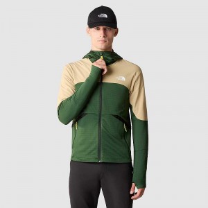 Kurtka Z Kapturem The North Face Kikash Męskie Jasny Zielone Khaki Szare | Polska-6725381