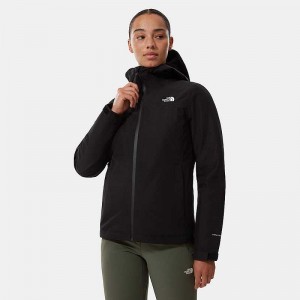 Kurtki Ocieplane The North Face Dryzzle FUTURELIGHT™ Damskie Czarne | Polska-8350694