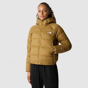 Kurtki Ocieplane The North Face Hyalite Damskie Khaki | Polska-6740582