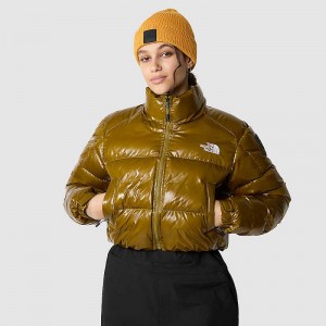 Kurtki Ocieplane The North Face Rusta 2.0 Damskie Zielone | Polska-3180762