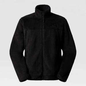 Kurtki Polarowe The North Face Campshire Full-Zip Męskie Czarne | Polska-6587324