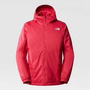 Kurtki Przeciwdeszczowe The North Face Quest Męskie Czerwone Czarne | Polska-6917534