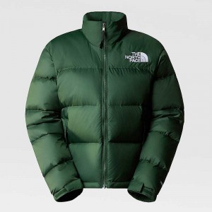 Kurtki Puchowe The North Face 1996 Retro Nuptse Damskie Jasny Zielone | Polska-5849126