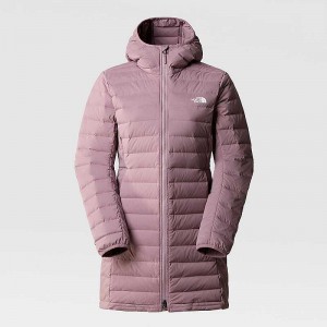 Kurtki Puchowe The North Face Belleview Stretch Damskie Szare | Polska-8046519