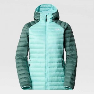 Kurtki Puchowe The North Face Bettaforca Damskie Turkusowe Ciemny Oliwkowe | Polska-5203487