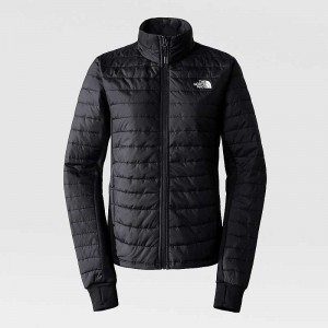 Kurtki Puchowe The North Face Canyonlands Damskie Czarne | Polska-4130675