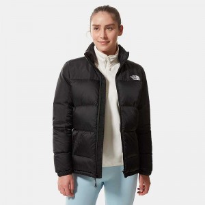 Kurtki Puchowe The North Face Diablo Damskie Czarne | Polska-7932156