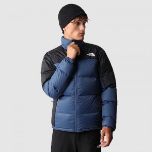 Kurtki Puchowe The North Face Diablo Męskie Niebieskie Czarne | Polska-7012954