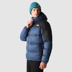 Kurtki Puchowe The North Face Diablo Męskie Niebieskie Czarne | Polska-9705324