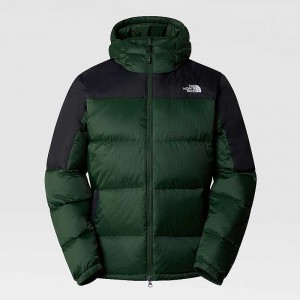 Kurtki Puchowe The North Face Diablo Męskie Jasny Zielone Czarne | Polska-0357461