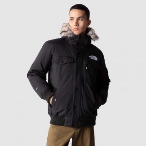 Kurtki Puchowe The North Face Gotham Męskie Czarne | Polska-7051682