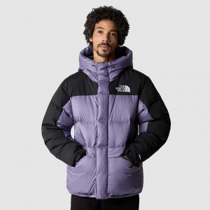 Kurtki Puchowe The North Face Himalayan Męskie Głęboka Fioletowe Czarne | Polska-7631980