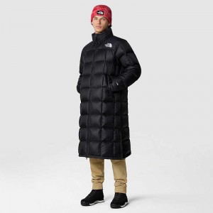 Kurtki Puchowe The North Face Lhotse Duster Damskie Czarne | Polska-9712486