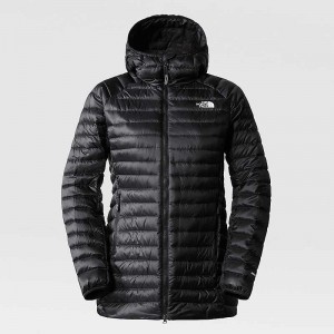 Kurtki Puchowe The North Face New Trevail Damskie Czarne | Polska-0839162