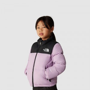 Kurtki The North Face 1996 Retro Little Dziecięce Różowe | Polska-6958012