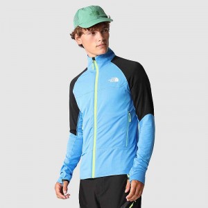 Kurtki The North Face Bolt Polartec® Męskie Niebieskie Czarne | Polska-5241369