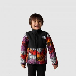 Kurtki The North Face Denali Little Dziecięce Czerwone | Polska-3685940