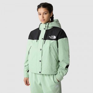 Lightweight Jackets The North Face Reign On Damskie Oliwkowe Czarne | Polska-0231846