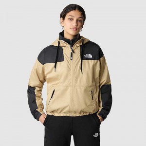 Lightweight Jackets The North Face Sheru Damskie Khaki Szare | Polska-4395216