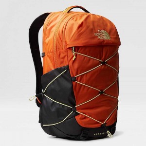 Plecaki The North Face Borealis Męskie Czarne Pomarańczowe | Polska-4613057