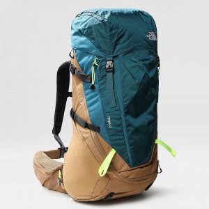 Plecaki The North Face Terra 55 Męskie Niebieskie Koralowe Brązowe Żółte | Polska-7498316