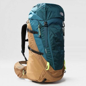 Plecaki The North Face Terra 65 Męskie Niebieskie Koralowe Brązowe Żółte | Polska-1069243