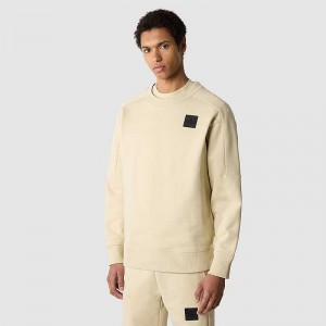 Sweter The North Face The 489 Męskie Khaki | Polska-4897562