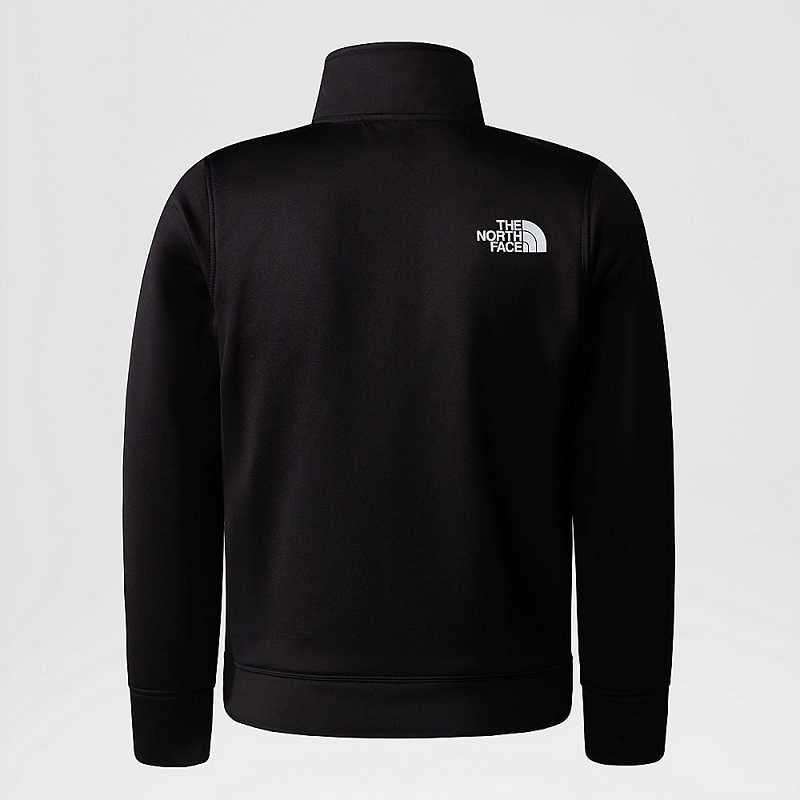 Bluza The North Face 1/4 Zip Dziewczynka Czarne | Polska-2910374