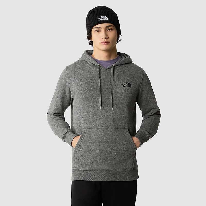 Bluza z Kapturem The North Face Simple Dome Męskie Szare | Polska-5689712