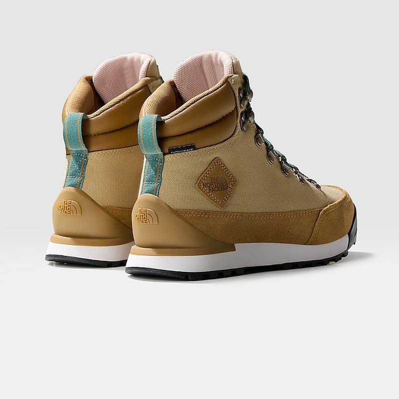 Buty Lifestyle The North Face Back-To-Berkeley IV Tekstylne Damskie Khaki Szare Brązowe | Polska-2748915