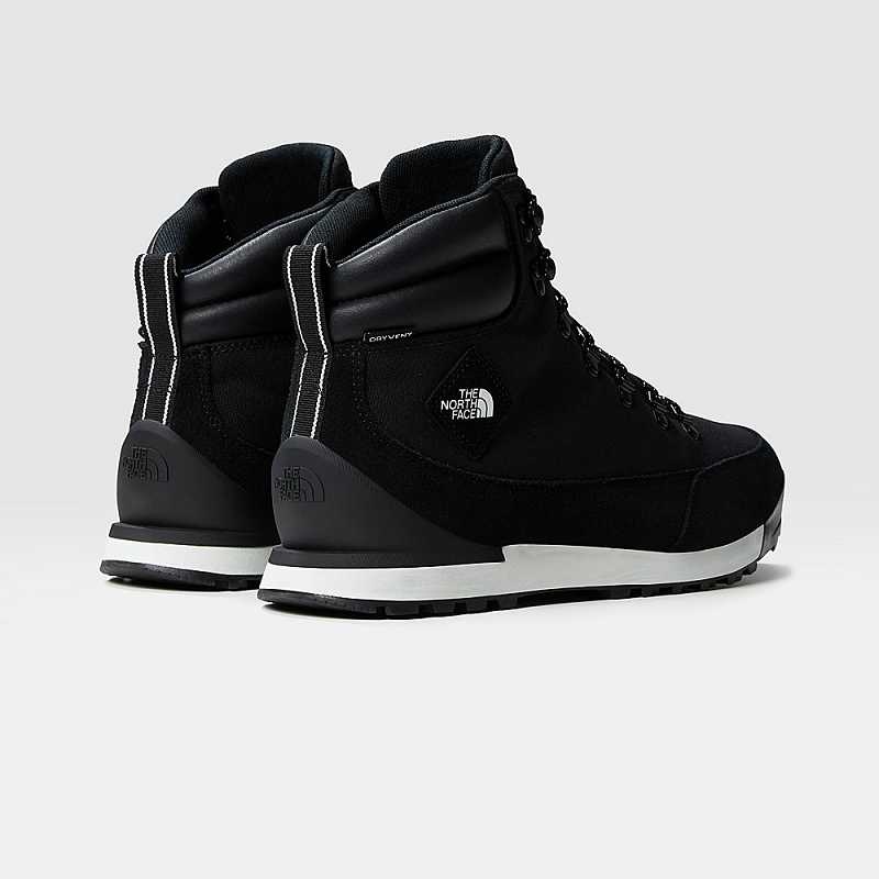 Buty Lifestyle The North Face Back-To-Berkeley IV Tekstylne Męskie Czarne Białe | Polska-5460912