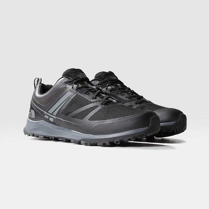 Buty Trekkingowe The North Face Litewave FUTURELIGHT™ Męskie Czarne Szare | Polska-9532467