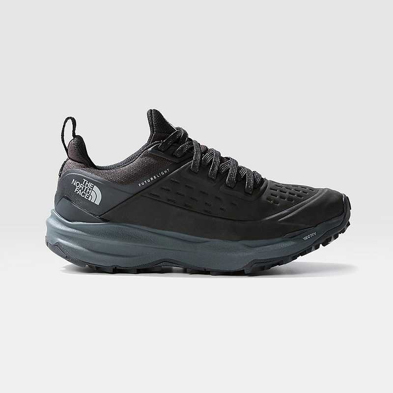 Buty Trekkingowe The North Face VECTIV™ Exploris II Skórzane Damskie Czarne Szare | Polska-6804527