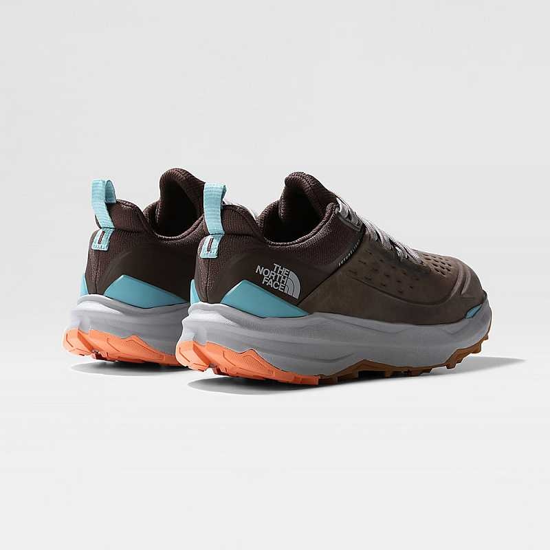 Buty Trekkingowe The North Face VECTIV™ Exploris II Skórzane Damskie Brązowe Kawa Brązowe | Polska-2849301